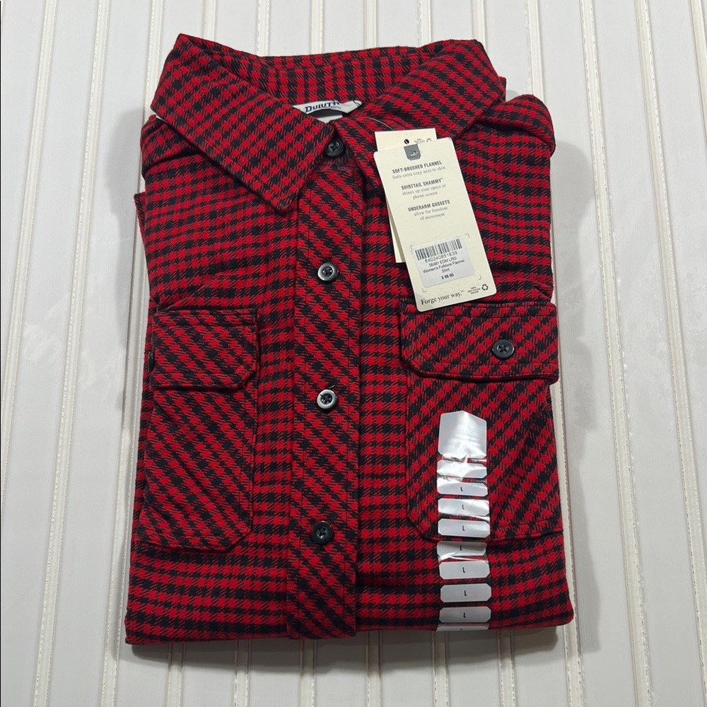 Duluth Trading Company Women’s Folklore Flannel Shirt